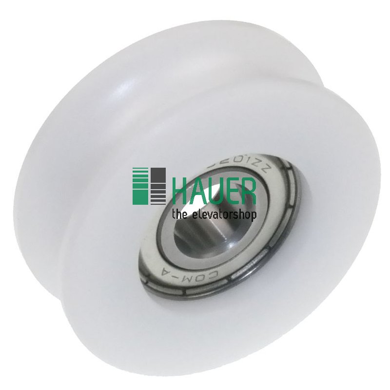 Door roller D51, 51/42/12*18, round groove 13, Canossa