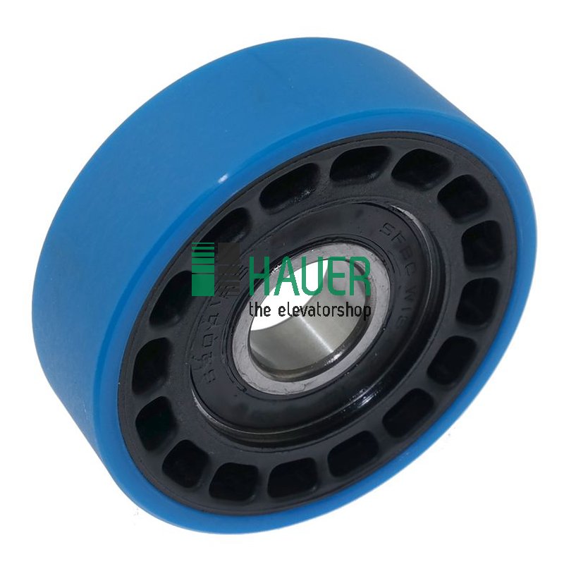 Stufen und Kettenrolle 75x23.5mm mit Kugellager 6204 2RS PAS-PURA