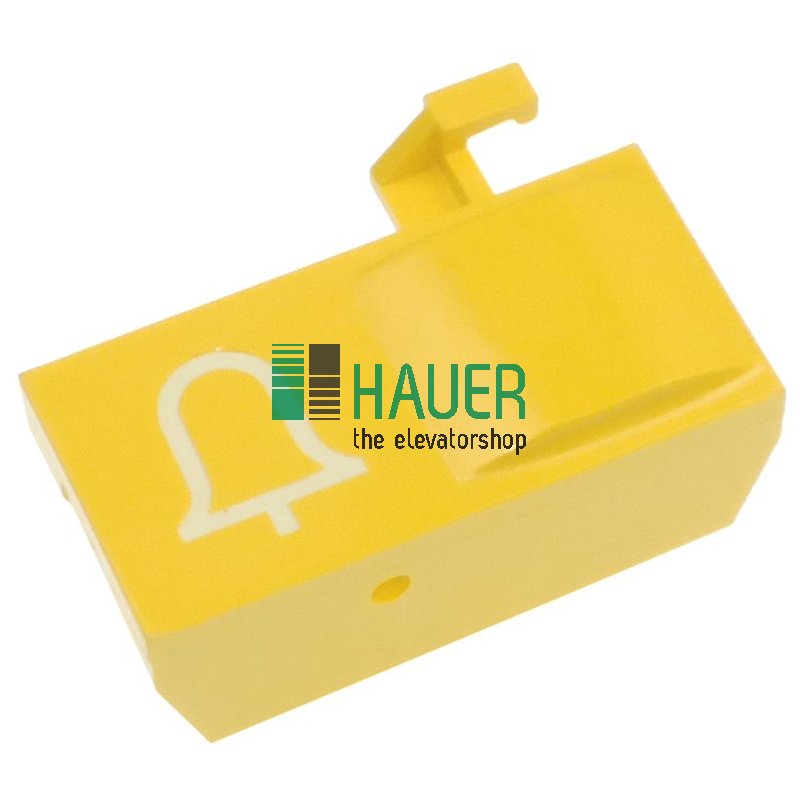 Druckknopf gelb, Alarm