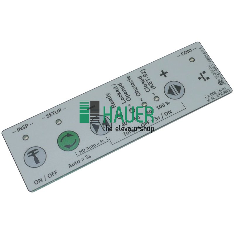 Bedienpanel für Türsteuerung V35, DDE-35