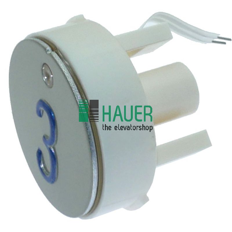Push button, D1, green, tactil, 3
