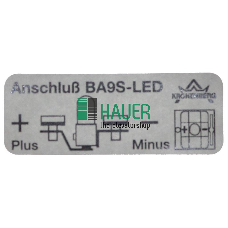 Lamp 24V white LED