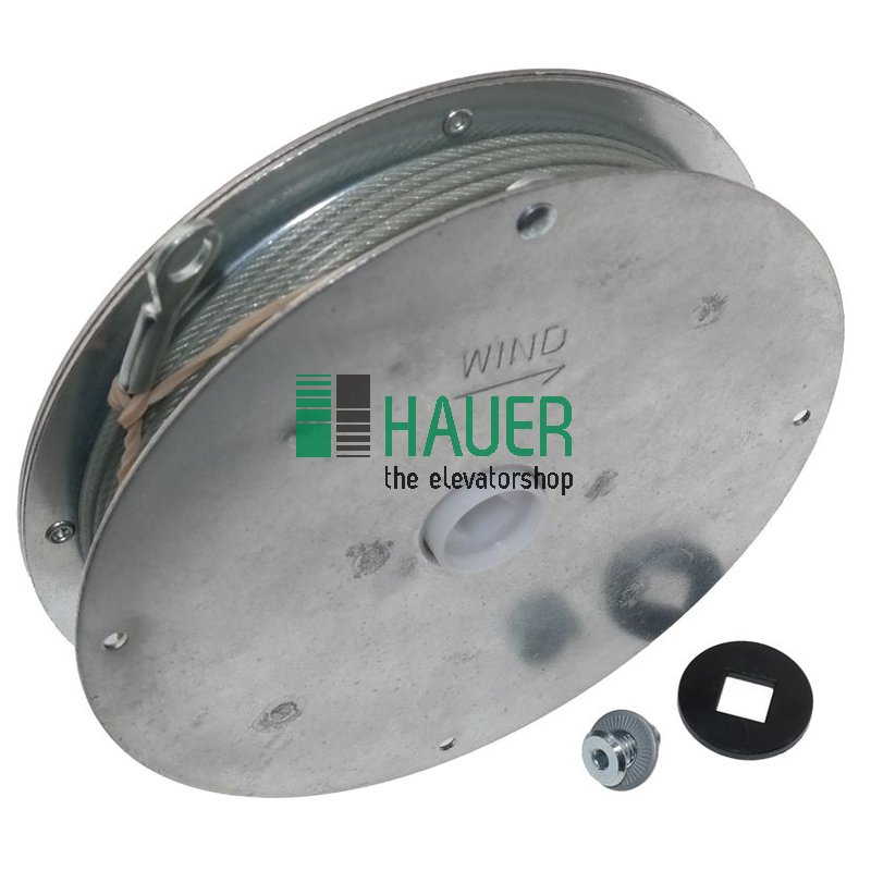 Federseilrolle für Tür, d=127mm