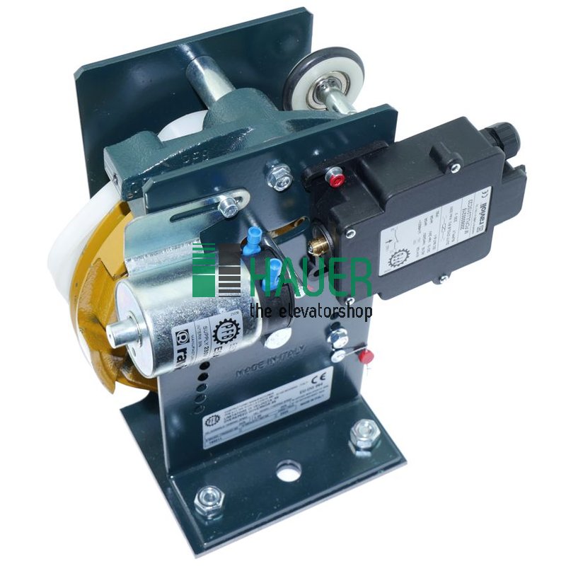 Begrenzer R5 DX, rechts, mit Fernausl. 230V AC u. Schalter, Va 1.2m/s