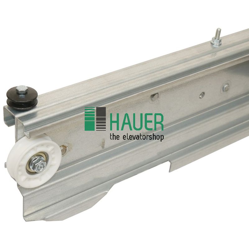Laufschiene für Schachttür T11, langsamer Flügel, TB=900mm