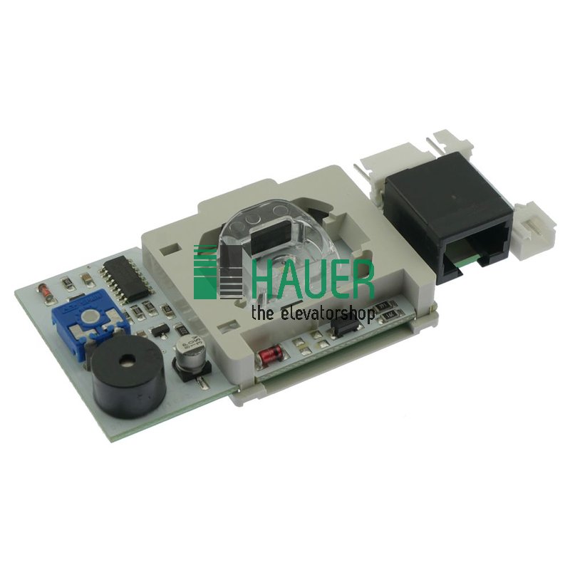 DMG, base de pulsador  STRIP LOP 1XD2F, 1 contacto, 24V, rojo