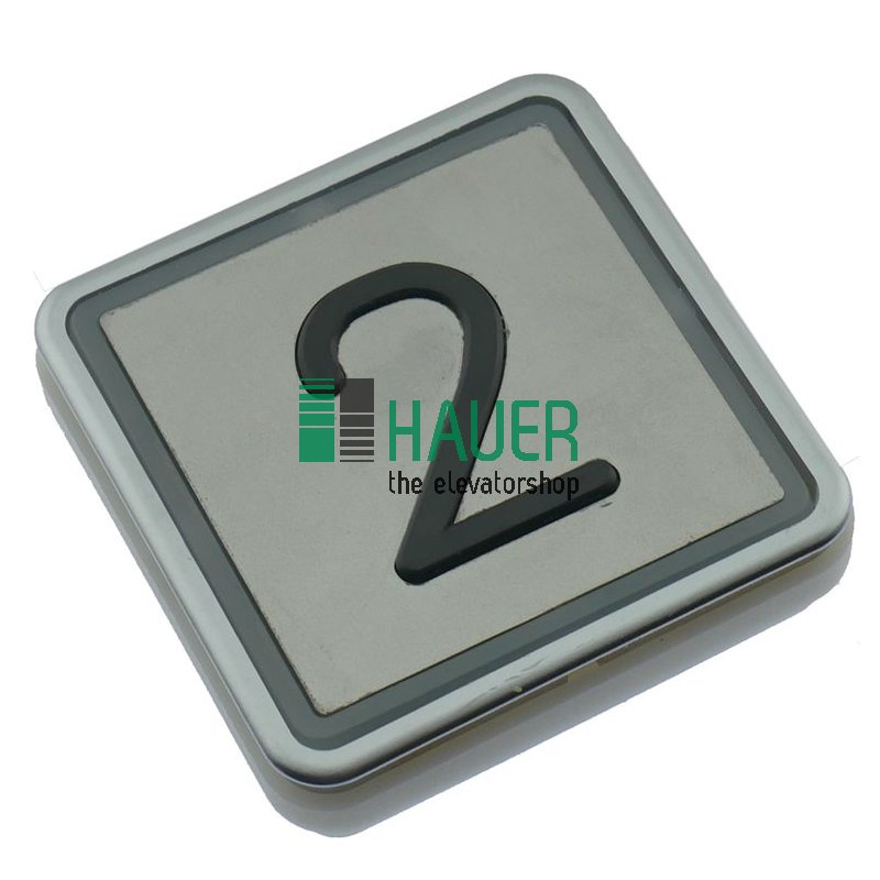 AT54, push button LED white, 2