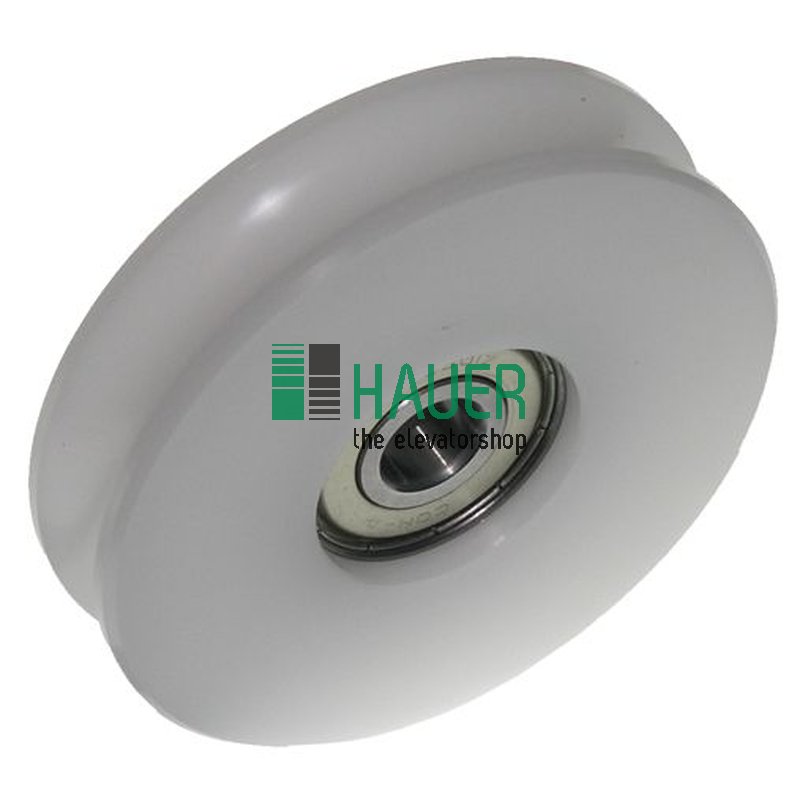 Galet avec rainure ronde 7, D84/74/12 * 19,8, roulements … billes 6301Z