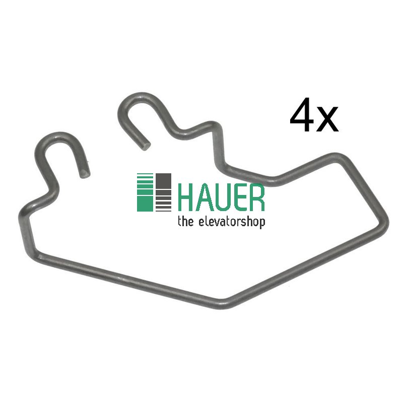 Drahtbrücke zu Mitnehmerschwert, links, Set=4