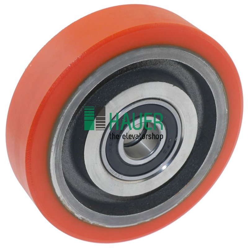Car roller for 2000H, 125x30mm