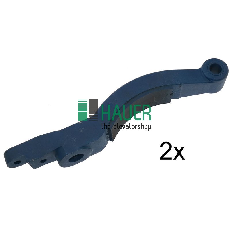 Bremsbacken MB58,RF125-2,RF125-M  (2 Stück), Trommel D=200