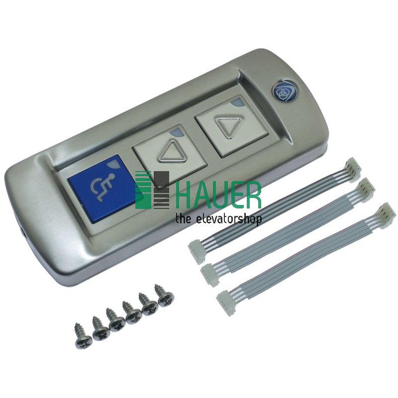 Landing panel for wheelchair, UP/DOWN