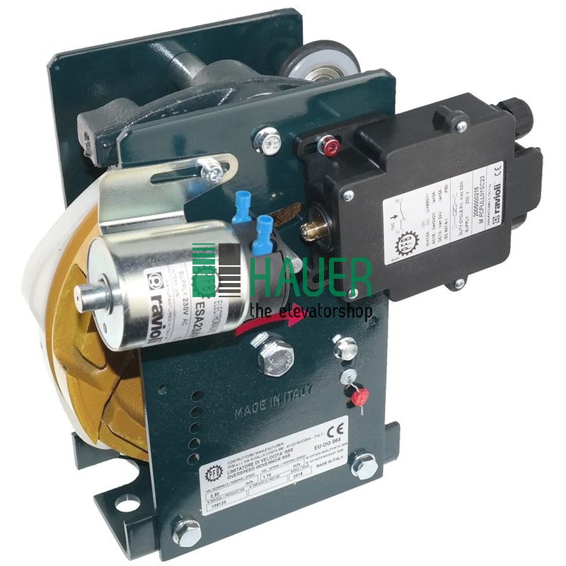 PFB Geschwindigkeitsbegrenzer R5R, RC, rechts,  Vn=0.8 m/s, Va=1.10 m/s