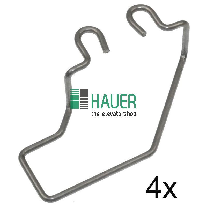 Drahtbrücke zu Mitnehmerschwert, rechts, Set=4