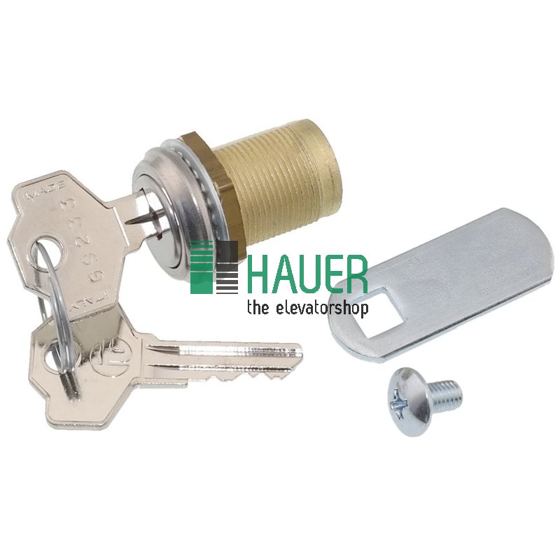 Schlüsselschalter mit Schlüssel für Schaltschrank