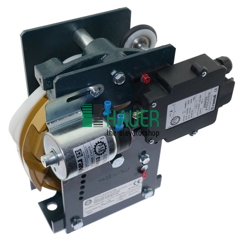 Geschwindigkeitsbegrenzer R5R, rechts, Va=0.99m/s, m. Fernauslösung 230V