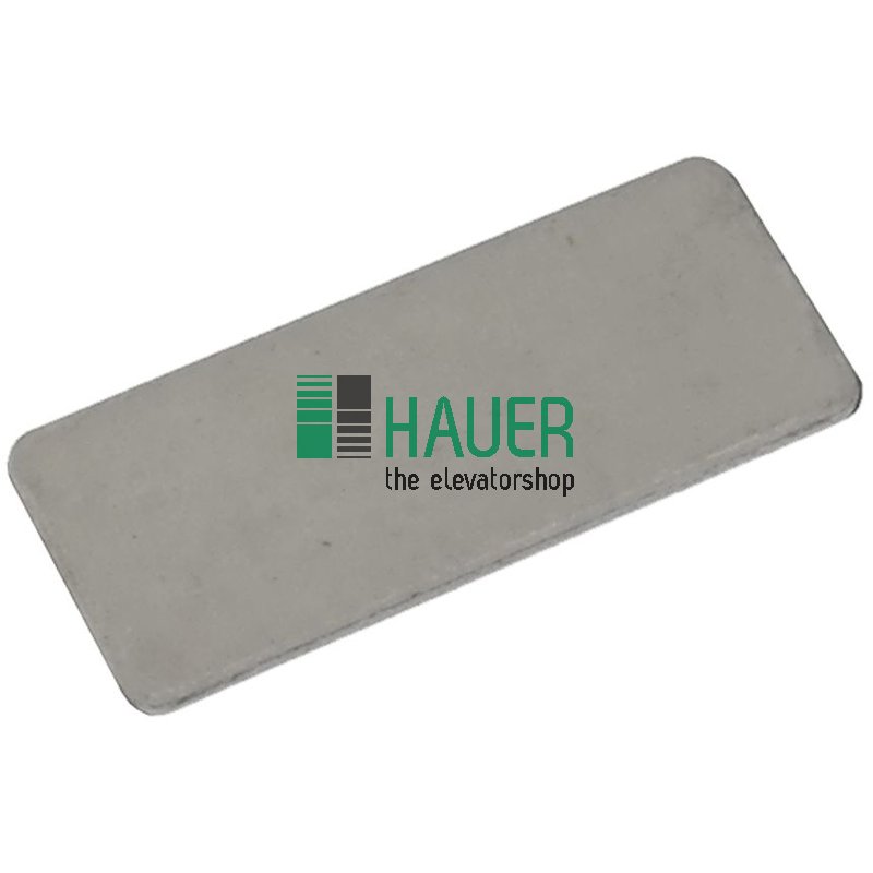 Bouton poussoir SIGT30 acier, insert blanco
