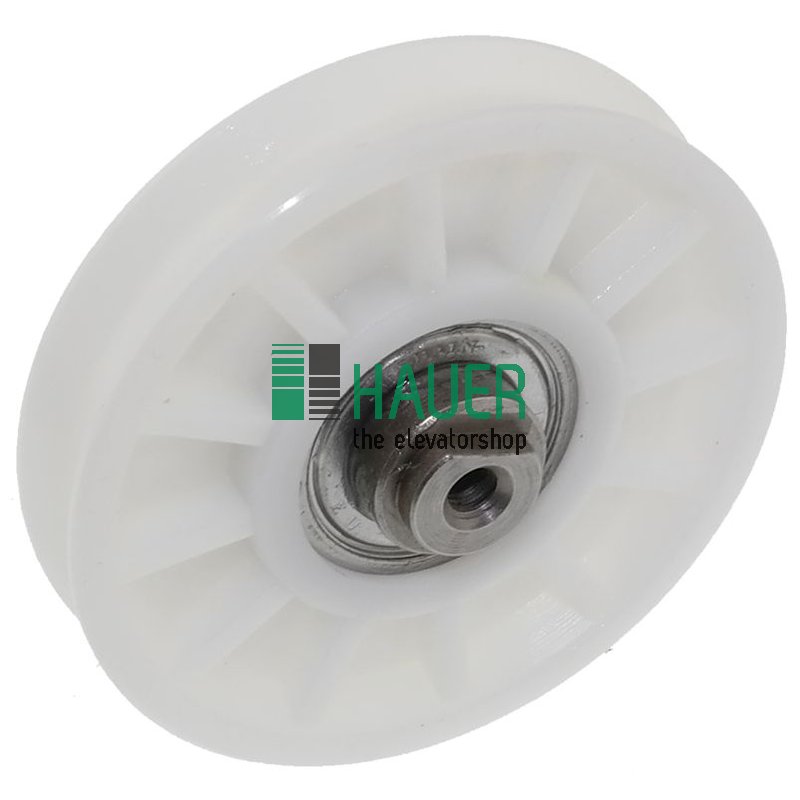 Liftcomp, Türrolle mit Achse 76/69/15x14.5, Gewinde M6