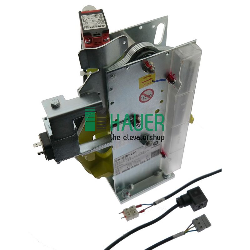 GBP, VKN=1.00m/s, NO/NC kontact, incl.remote tripping ERC 230V, 205V DC
