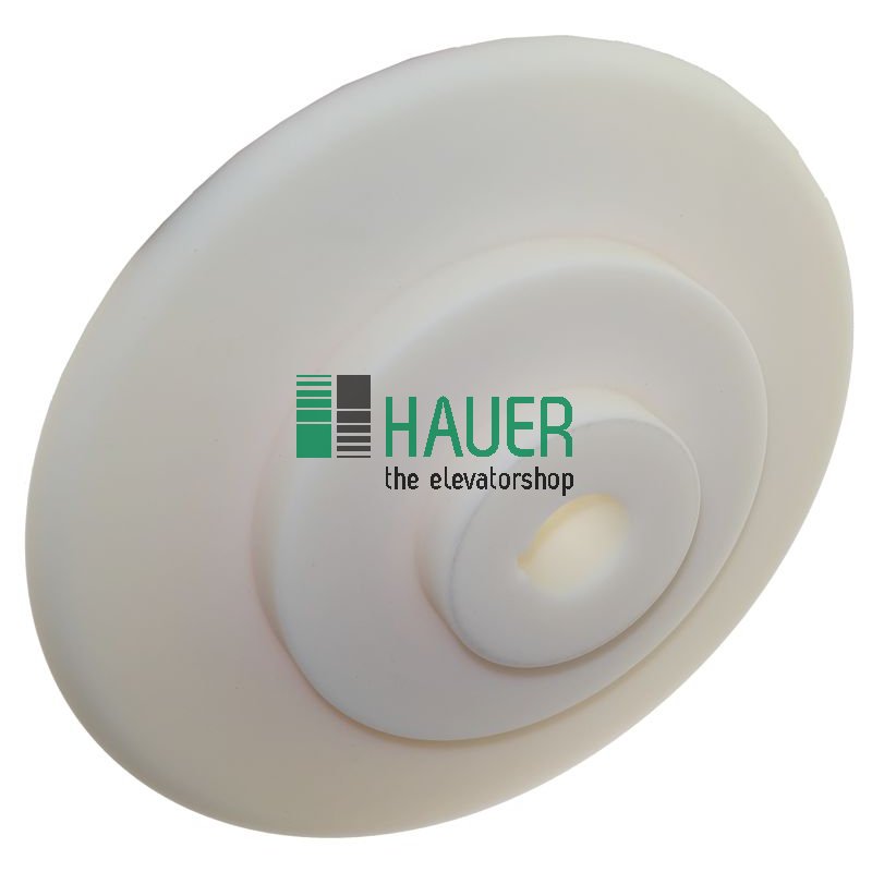 Handrad Kunststoff PAG, D=38, Feder B=10,H=3