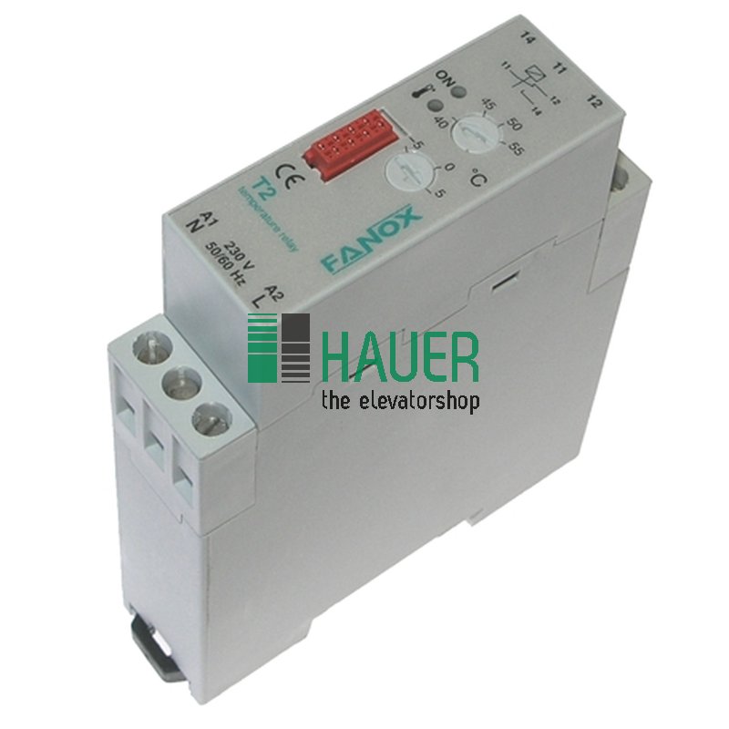 Lift Temperatur Kontrollrelais T2 230V