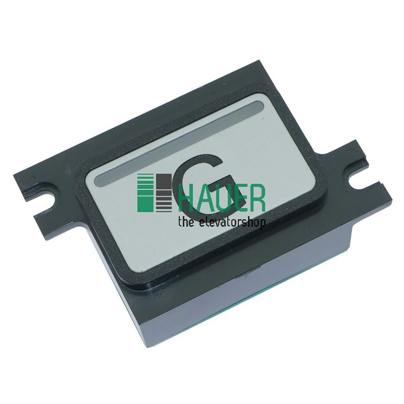 Botonera M, boton con placa circ.MBQ1 con confirm.llamada G