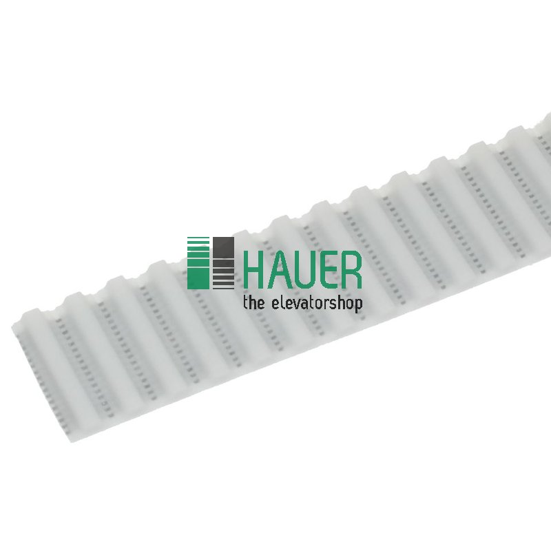 QKS11, courroire dentee, 15*1350, blanc