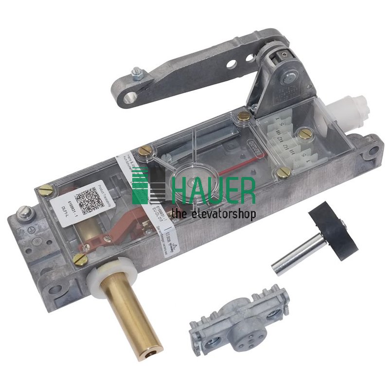 Door lock DLF1-L-X50(u).40 left, with closing protection, IP40