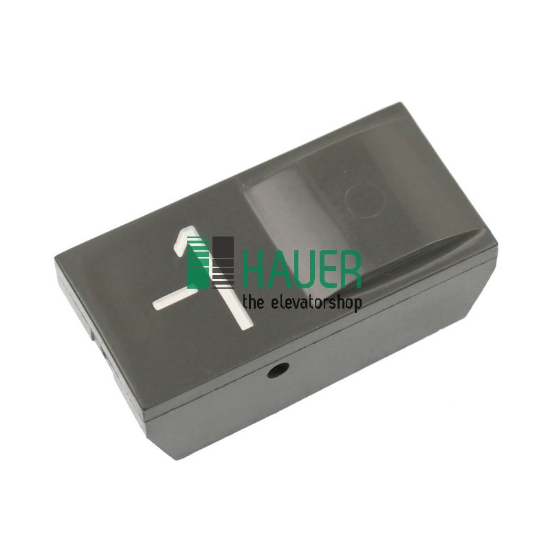 Bouton poussoir, insertion S-gris, sans lentille, -1