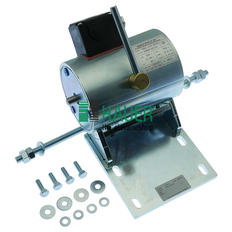 Frein Volpi EV3 avec ressorts etc., 200V DC, 40% ED