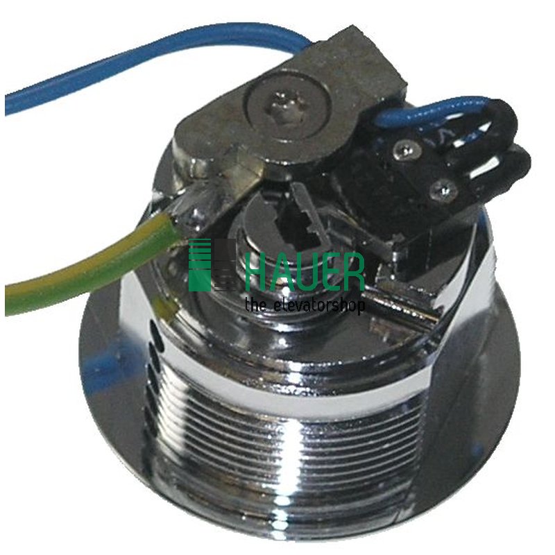 Cerrad., llave extraible en posic. 1, con resorte cromado 24V, SH2