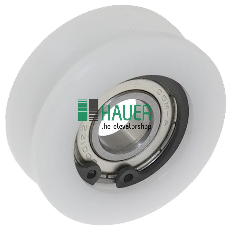 Door roller D44/37/12*16, V-groove, for Osma-door