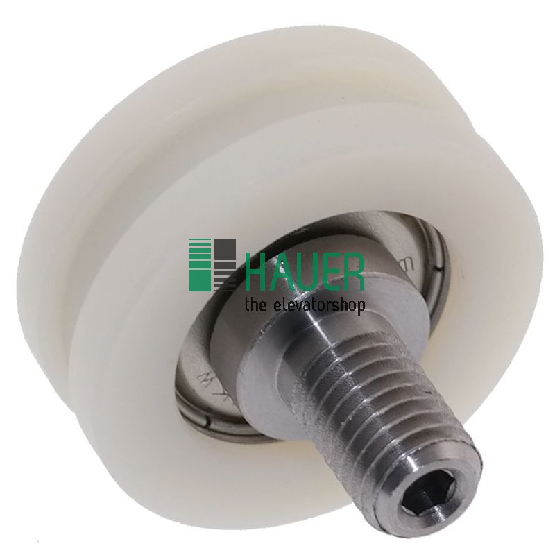 Liftcomp, door roller 30/27/8*12, axel centric