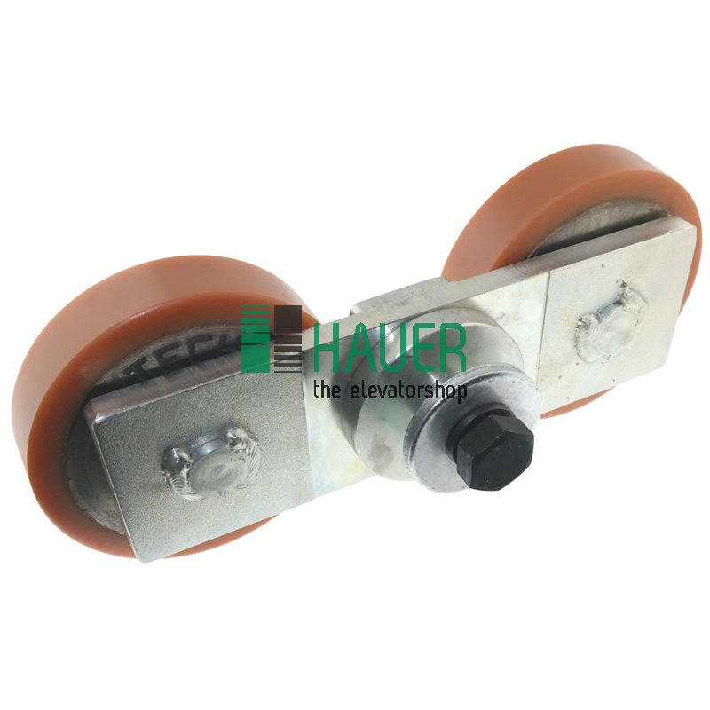 Double rouleau Vulkollan, T2020 Adiprene, d=150mm