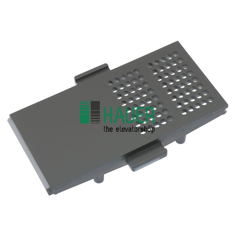 Cover for car floor level indicator, grey
