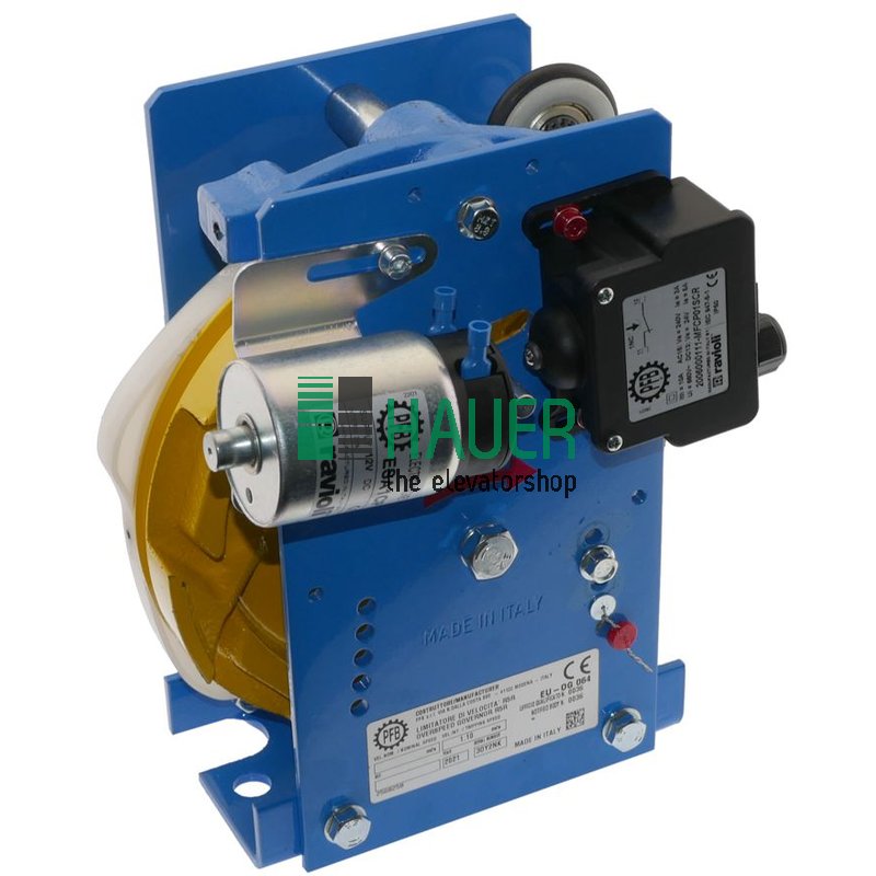 PFB, gouverneur R5R CD 12VDC AUTO, Ts=1.1m/s, avec télédéclenchement 12VDC
