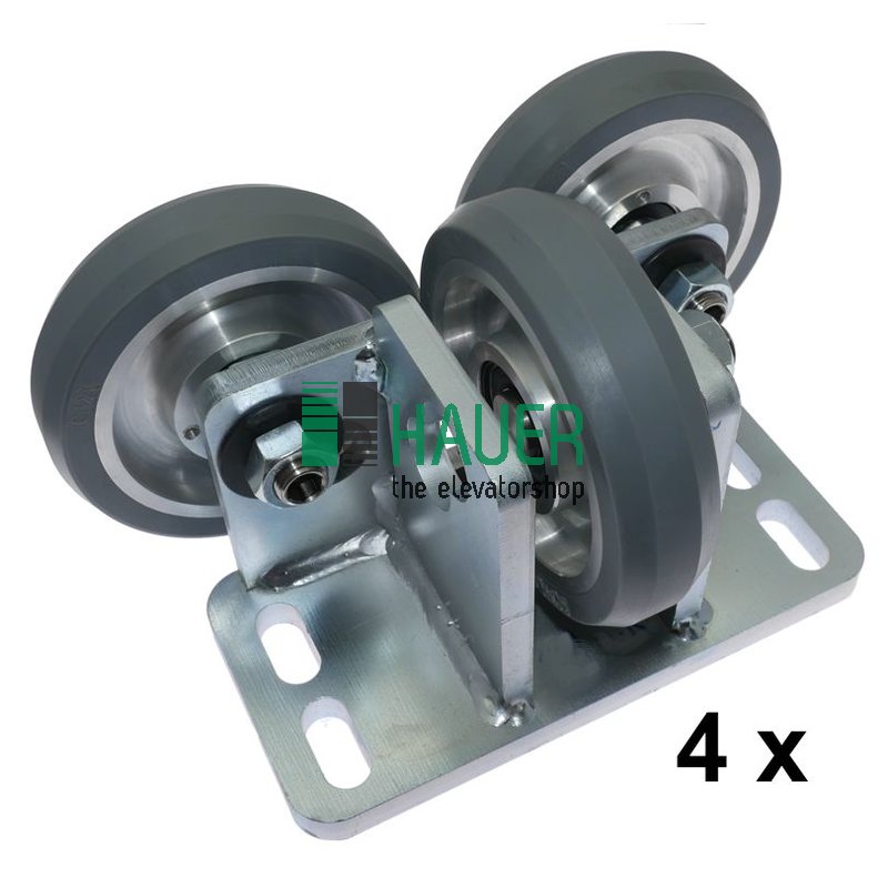 Schlosser, Rollenführung RZ125GT 125mm Set=4 St.
