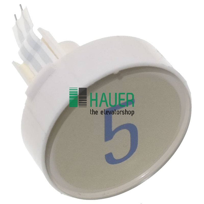 Bouton D2, vert, 5