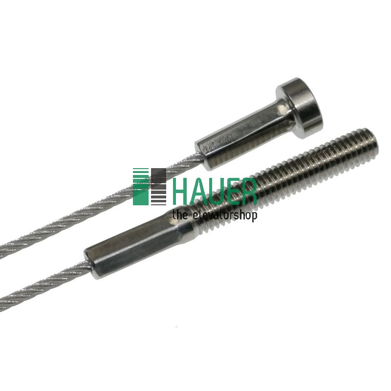Câble de porte C4 pour porte palière, CO=800mm