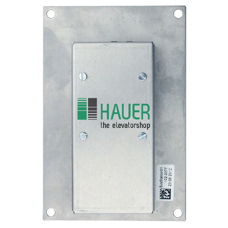 Safe Line, SL6 car station w. emergency LED, 12VDC, flush mounted