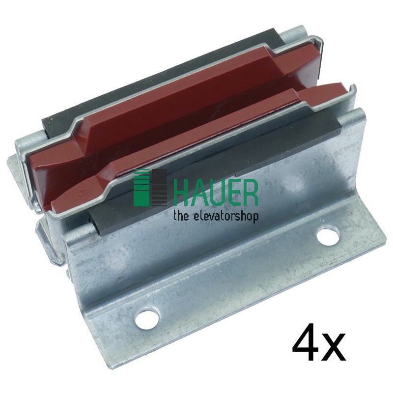 Guia deslizante T82 (9mm), set=4 piezas