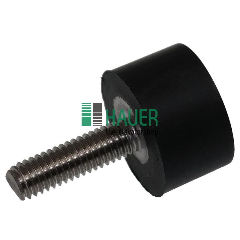 Dämpfungselement D20/12-M6x20-FPM-Sh60A