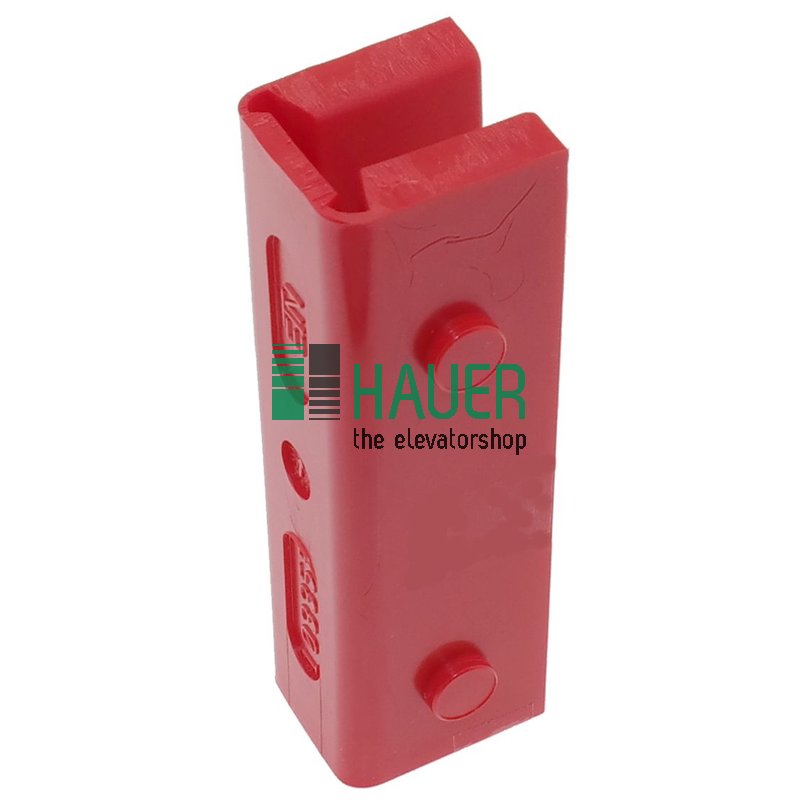Führungseinlage, 4 Noppen, 100*30*26.5, Schiene 5