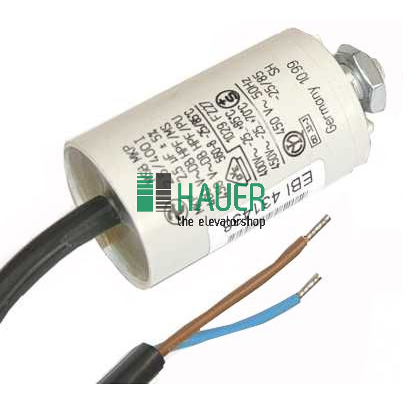Kondensator mit Kabel 2.5uF 400V MKP