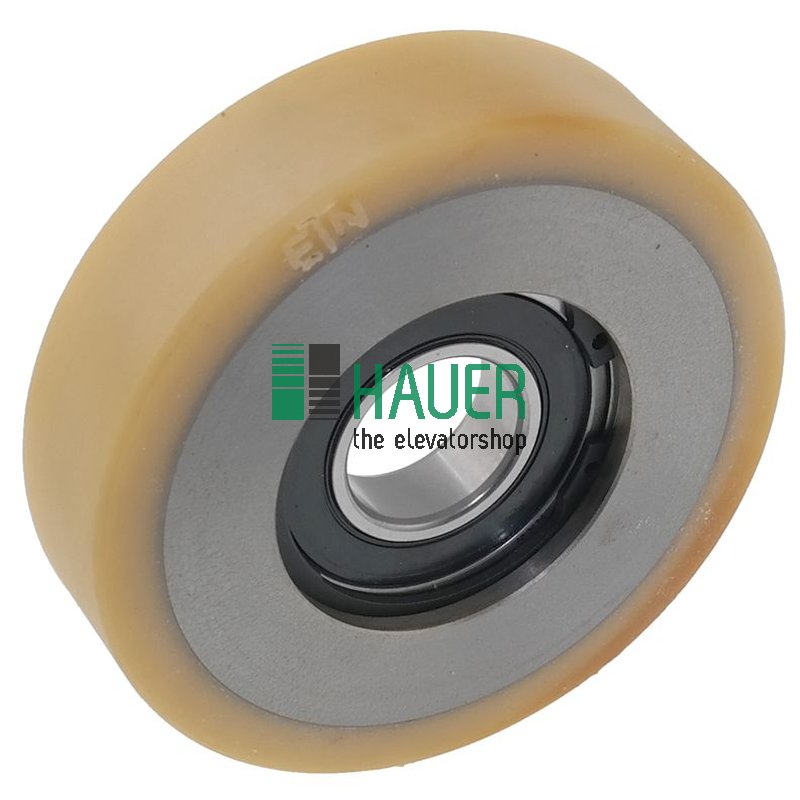 Guide roller  D120/30*30, vulkollan lining width of the bearing 16mm