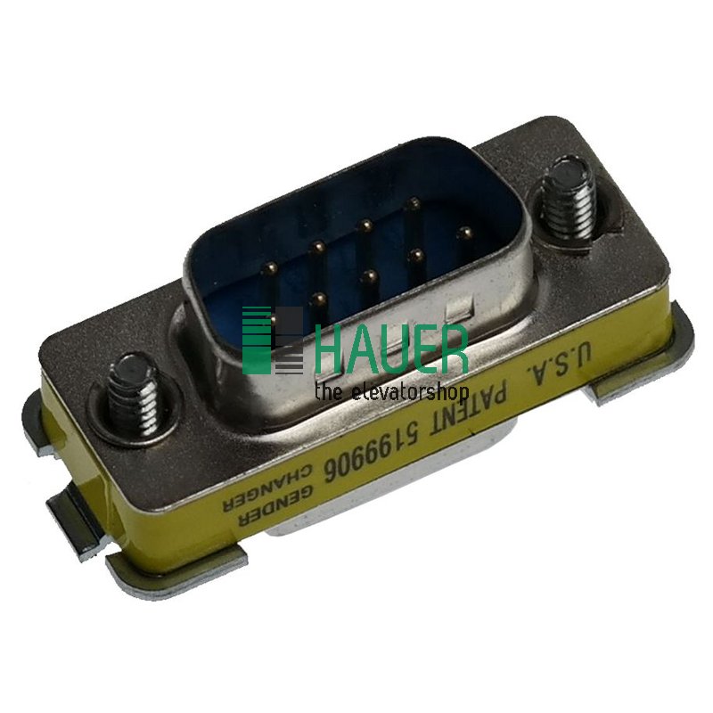Adapter D-SUB Bu/St 9-poles SV-HV