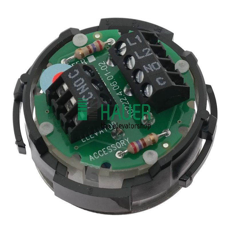 RT42 2M, XI, Geh. V2A pol., 12V blau, Tastpl. V2A matt, Bez. grav. Alarm