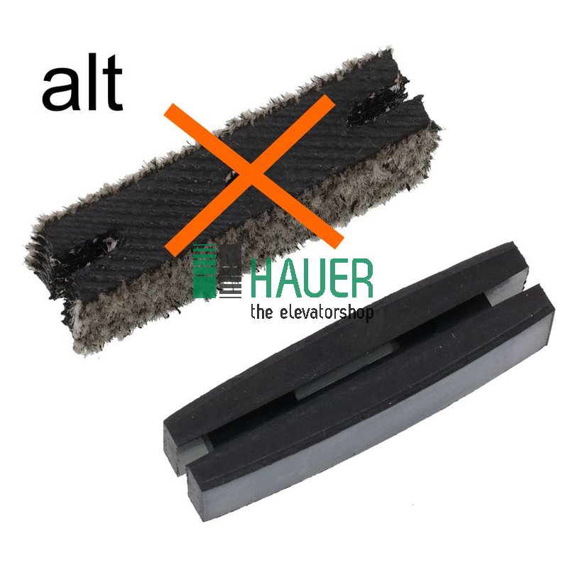 Schacht-und Kabinentür, Typ Prima, Türführungen