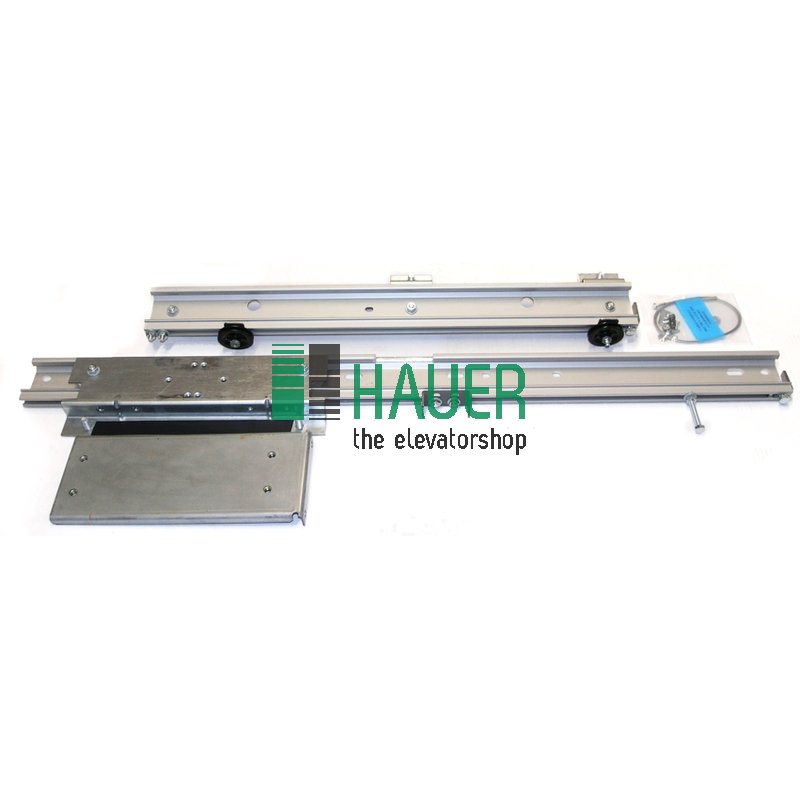 Kabinentür QKS11TL, Führung und Laufwagen TB=700mm (Tür öffnet n.links