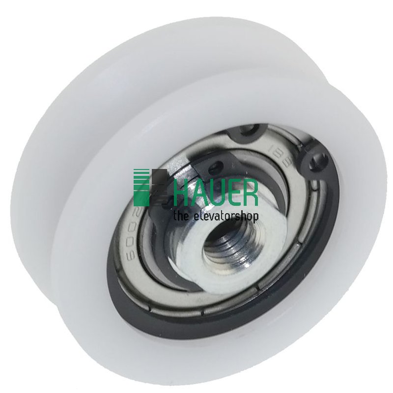 Door roller D44/38 round groove